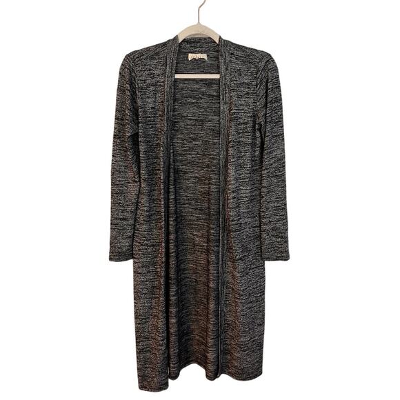 Velvet By Graham & Spencer Gray Long Open Cardigan Sweater Size XS - Picture 1 of 7